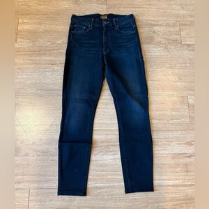 NWOT MOTHER High Waisted Looker Skinny Jeans 28